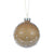 Gold Scalloped Bauble Decoration