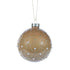 Gold Scalloped Bauble Decoration