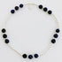 Sterling Silver Bracelet with Lapis Lazuli Beads