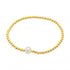 Gold filled Bead bracelet with Pearl