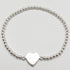 Silver Bracelet with Heart