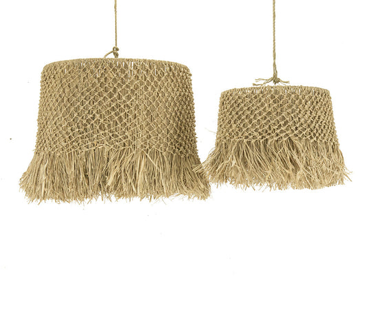 Rafia Pendant Light, Small