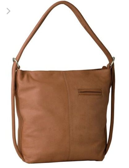 Indiana Leather Convertible Handbag & Backpack