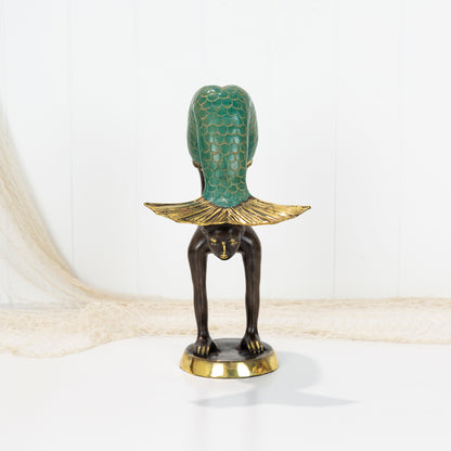Mermaid Handstand - Green Tail