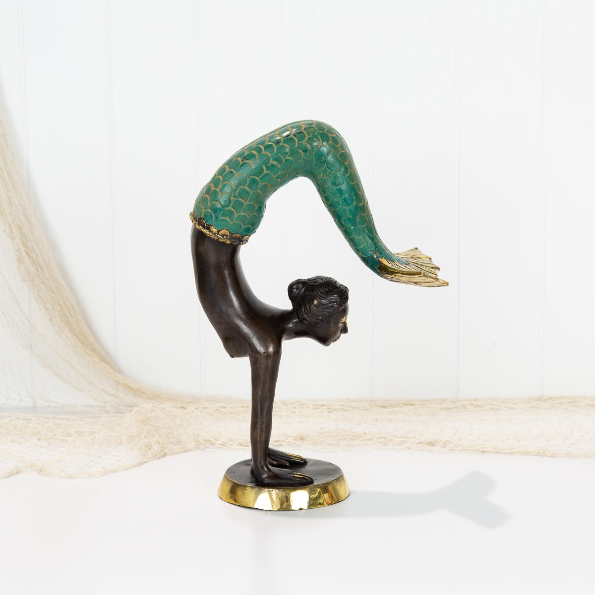 Mermaid Handstand - Green Tail