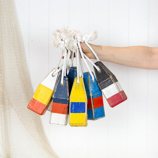 Buoys Small - Blue and White
