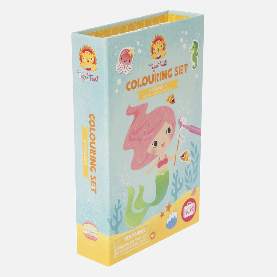Colouring Set - Mermaids
