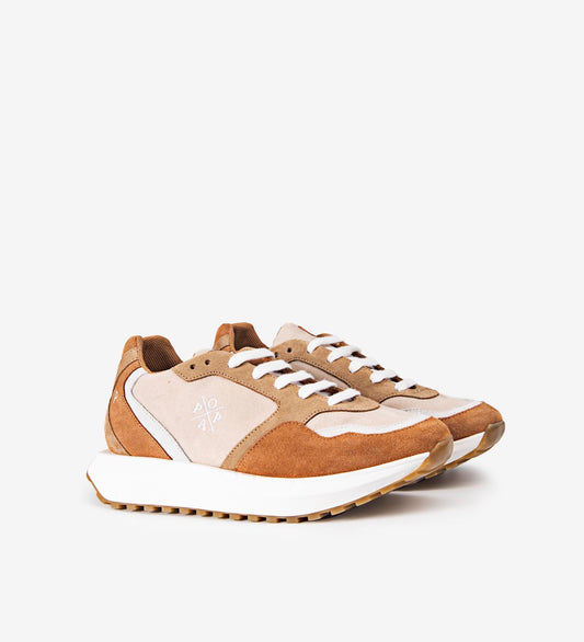 Maguey Suede Tan Sneaker