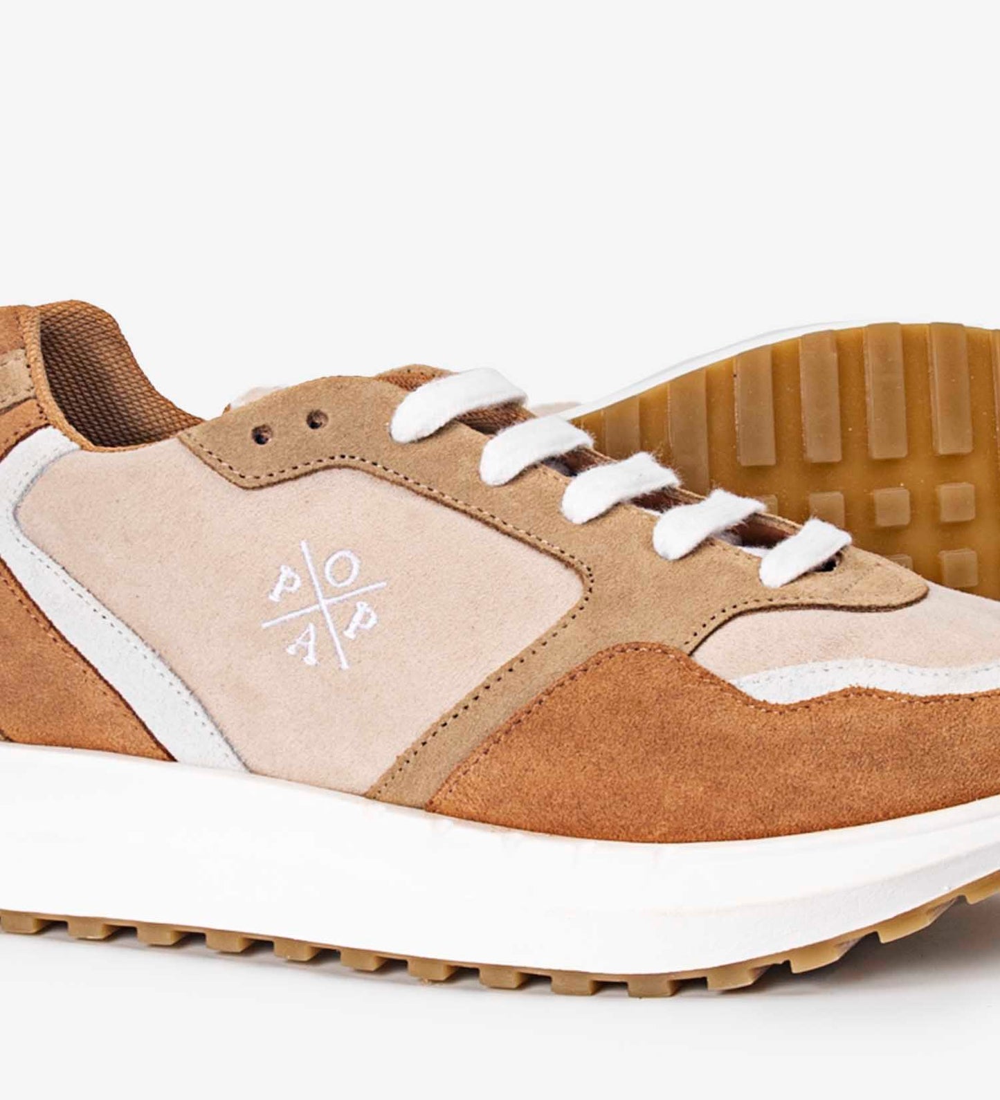 Maguey Suede Tan Sneaker