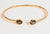 MW Gold Gem Cuff bracelet A21