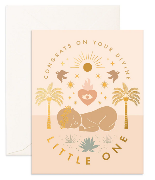 Divine Little One Greeting Card