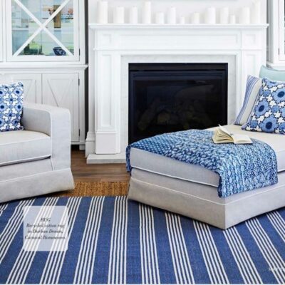 Durban Denim Recycled Cotton Floor Rug