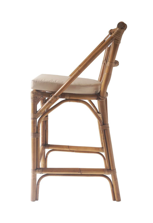 Cayman Rattan Barstool