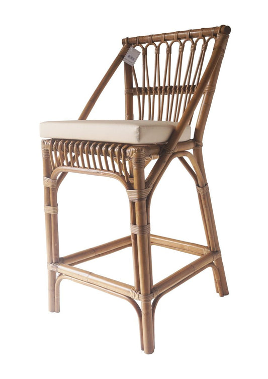 Cayman Rattan Barstool