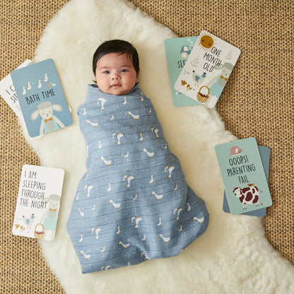 Farm Fun 25pc Baby Milestone cards