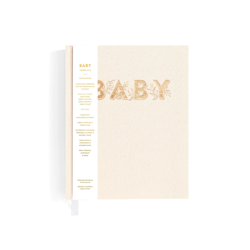 Baby Book mini Oatmeal Boxed