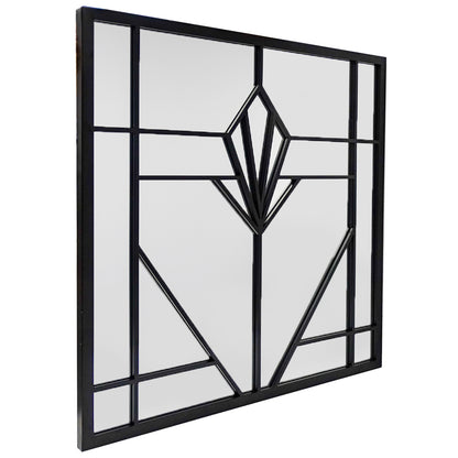 Leo Mirror Matte Black