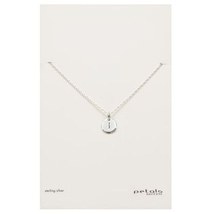 Petals Initial Letter Necklaces