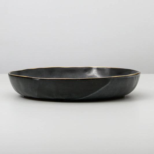 Ariel Salad Bowl- Matt Black
