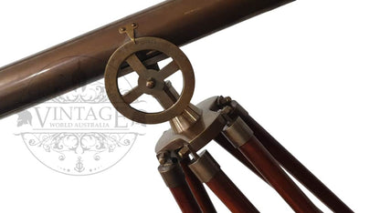 Telescope Double Barrel on Tripod Stand – 1 Meter Length