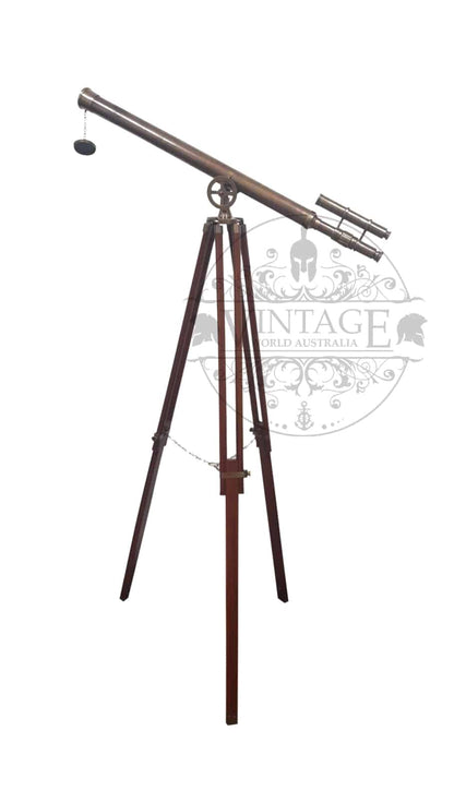 Telescope Double Barrel on Tripod Stand – 1 Meter Length