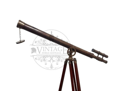 Telescope Double Barrel on Tripod Stand – 1 Meter Length