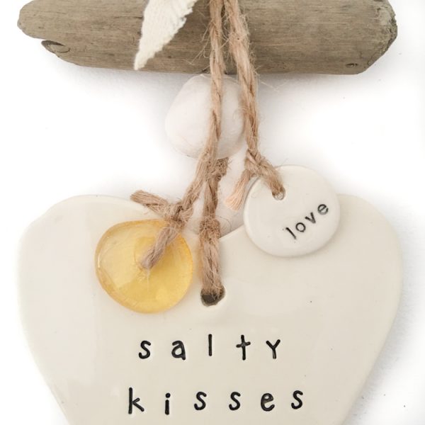 Ceramic Heart - Salty Kisses