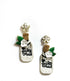 Brides Maid's Champagne Earrings
