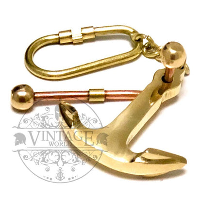 Ship Anchor Keyring