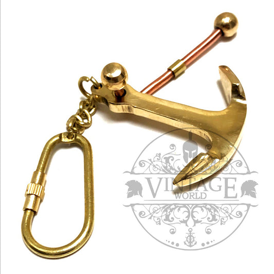 Ship Anchor Keyring
