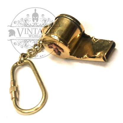 Scout Whistle Keyring