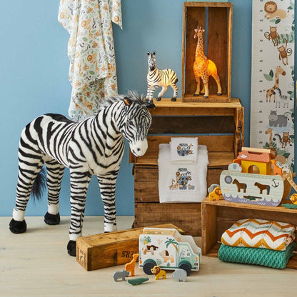 Animal Ark Bath Towel & Face Washer in Organza Bag