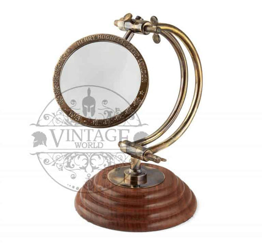 Curved Arm 100mm Desk Magnifying Glass