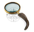 Horn Handle 75mm Magnifying Glass