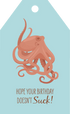 Birthday Tag - Octopus
