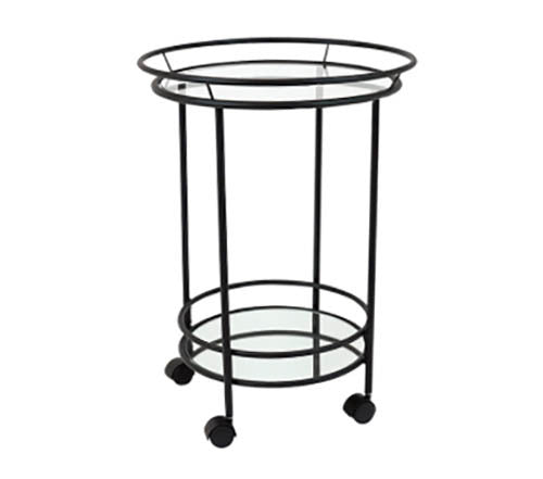 Fairmont Round Bar Cart