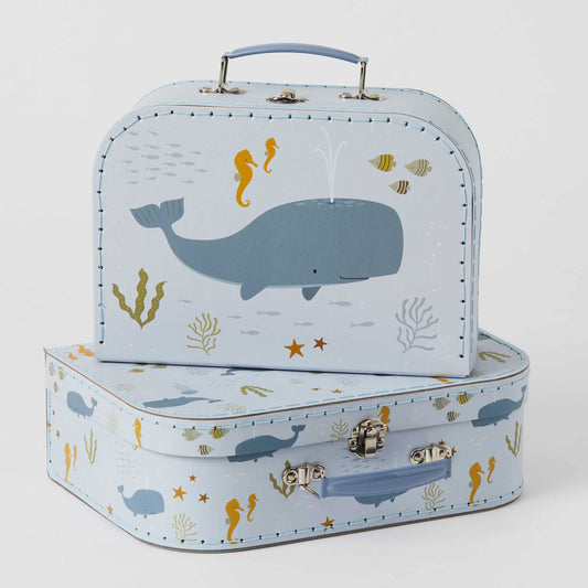 OCEAN SUITCASE SET OF 2