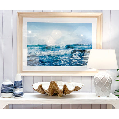 Original Columbus Clam Shell Decor White