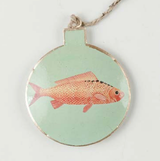 Fish Disk Decoration