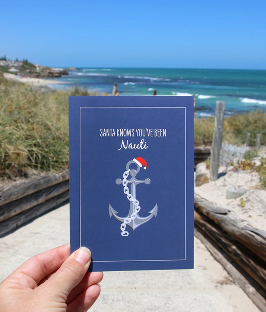 Christmas Card - Anchor and Chain