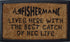 Doormat - Fisherman Catch of His Life