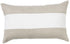 Linen Stripe Cushion in Sand 50x30