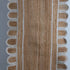 Scalloped Runner- Natural and White
