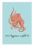 Octopus Greeting Card