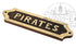 Pirate Wooden Plaque