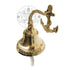 Wall Bell - Brass / Anchor