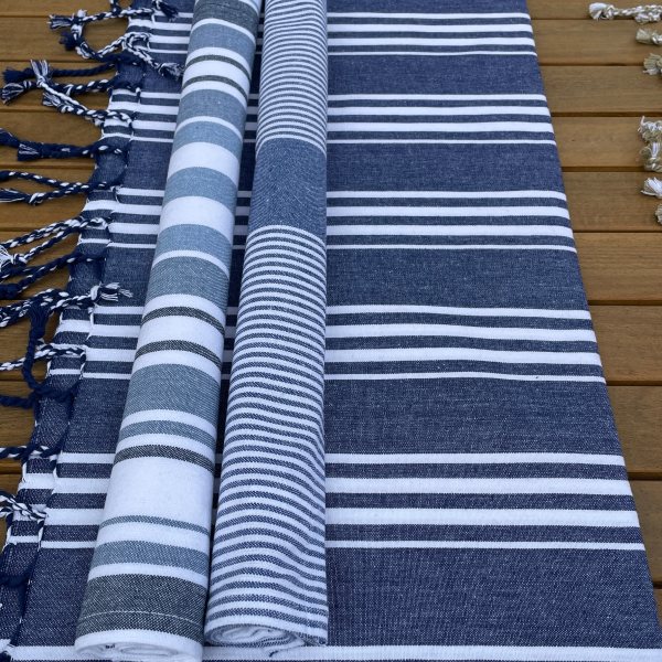Table Cloth Armani Blue Print
