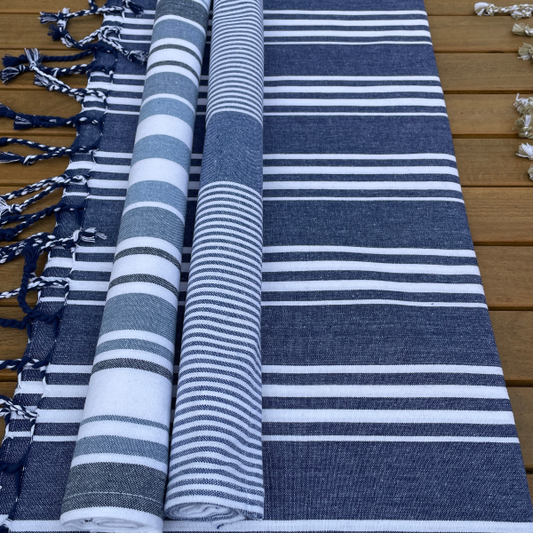Table Cloth Armani Blue Print