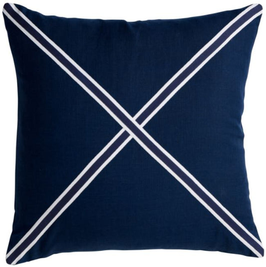 East Hampton Navy Cushion - sold out