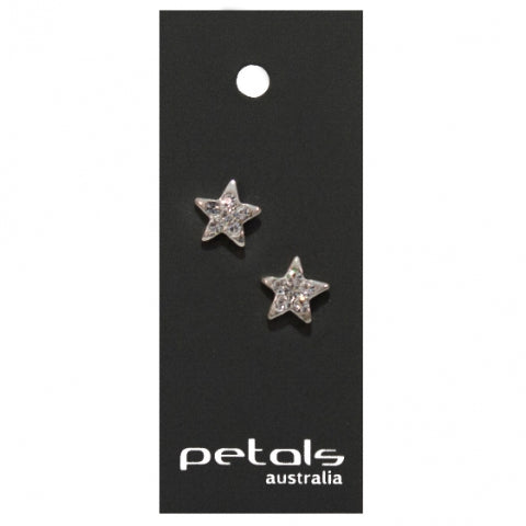 Petals Sparkle Star Earrings